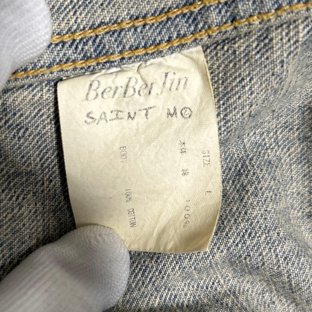 SAINT MICHAEL × BerBerJin 777XX ヴィンテージ加工