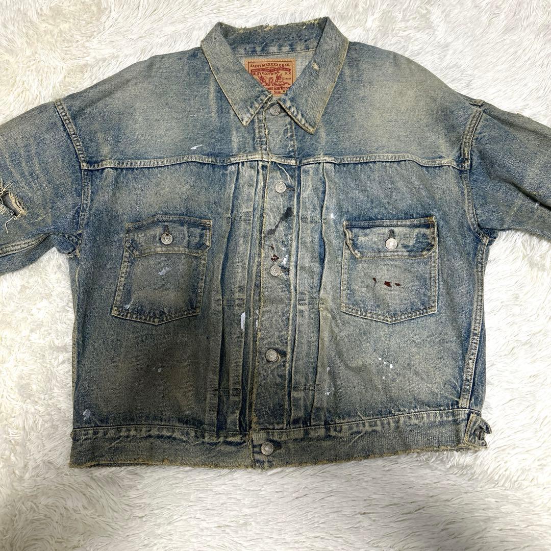 SAINT MICHAEL × BerBerJin 777XX ヴィンテージ加工