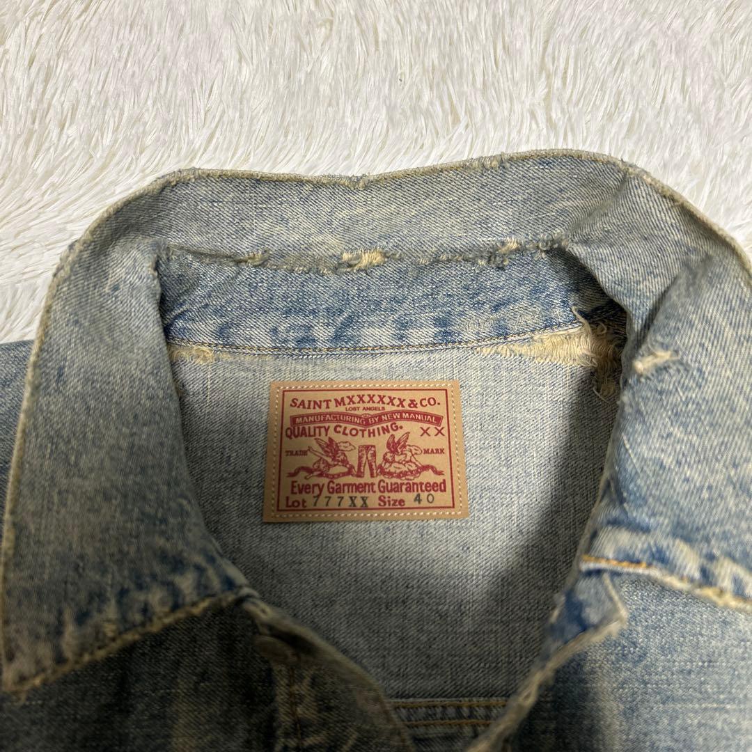 SAINT MICHAEL × BerBerJin 777XX ヴィンテージ加工