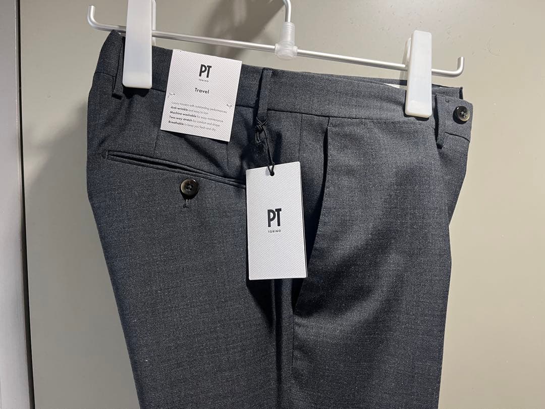 新品 PT TORINO トラベラー　SLIM FIT 44 ジャブス