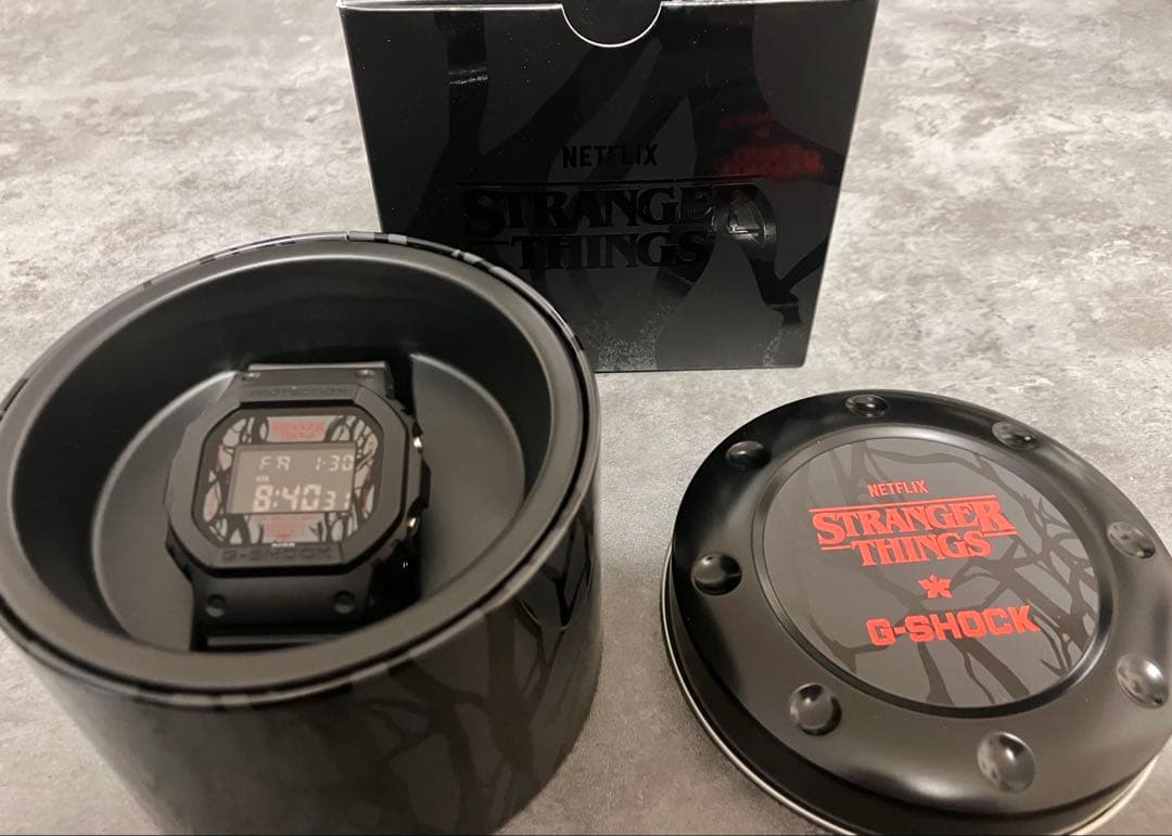 STRANGER THINGS G-SHOCK ストレンジャーシングスモデル