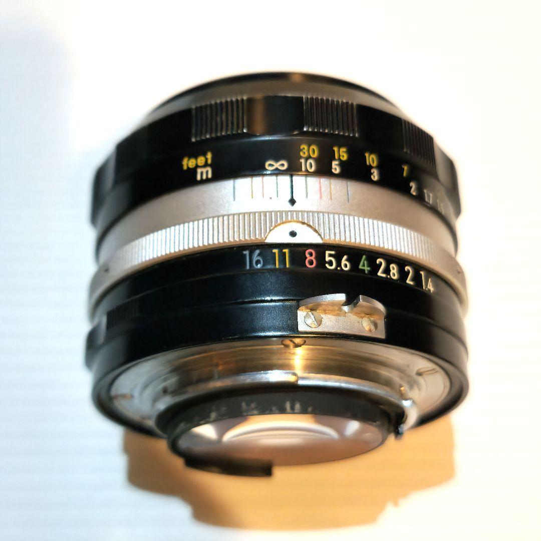 Nikon Nikkor-SC 50mm f/1.4 レンズ