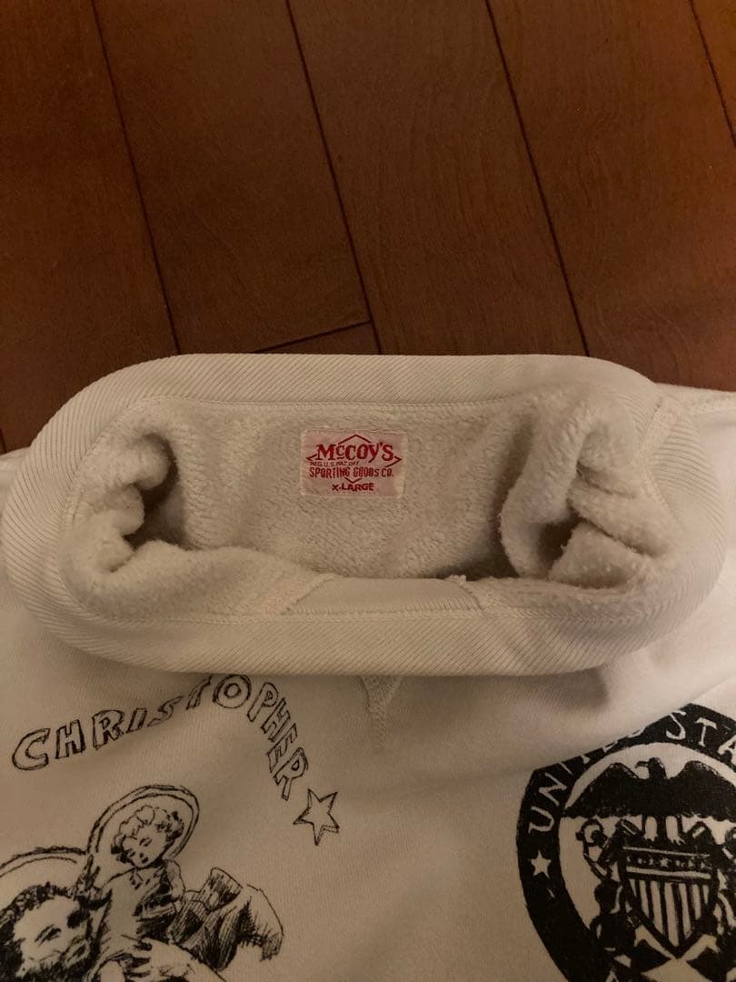 THE REAL McCOY'S ステンシルスウェットシャツ