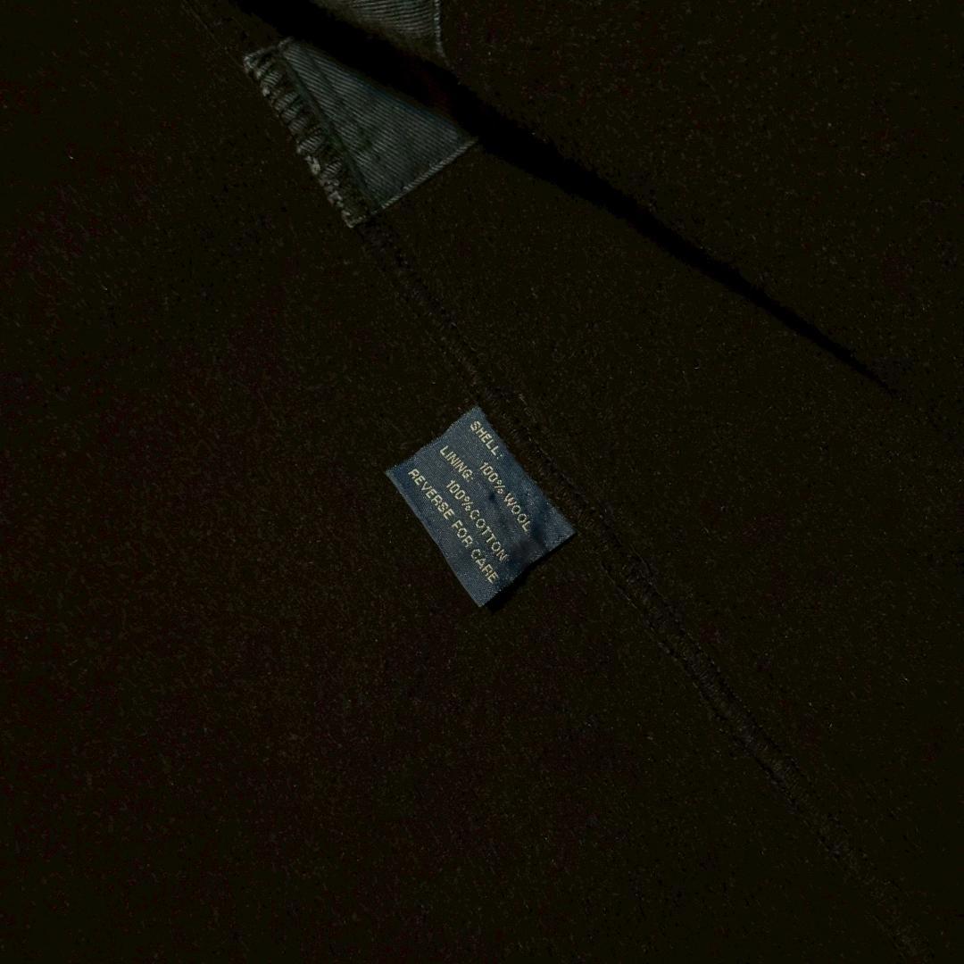 90s USA製 Ralph Lauren ダッフルコート 紺 L DM1469