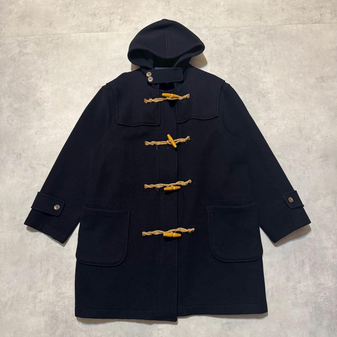 90s USA製 Ralph Lauren ダッフルコート 紺 L DM1469