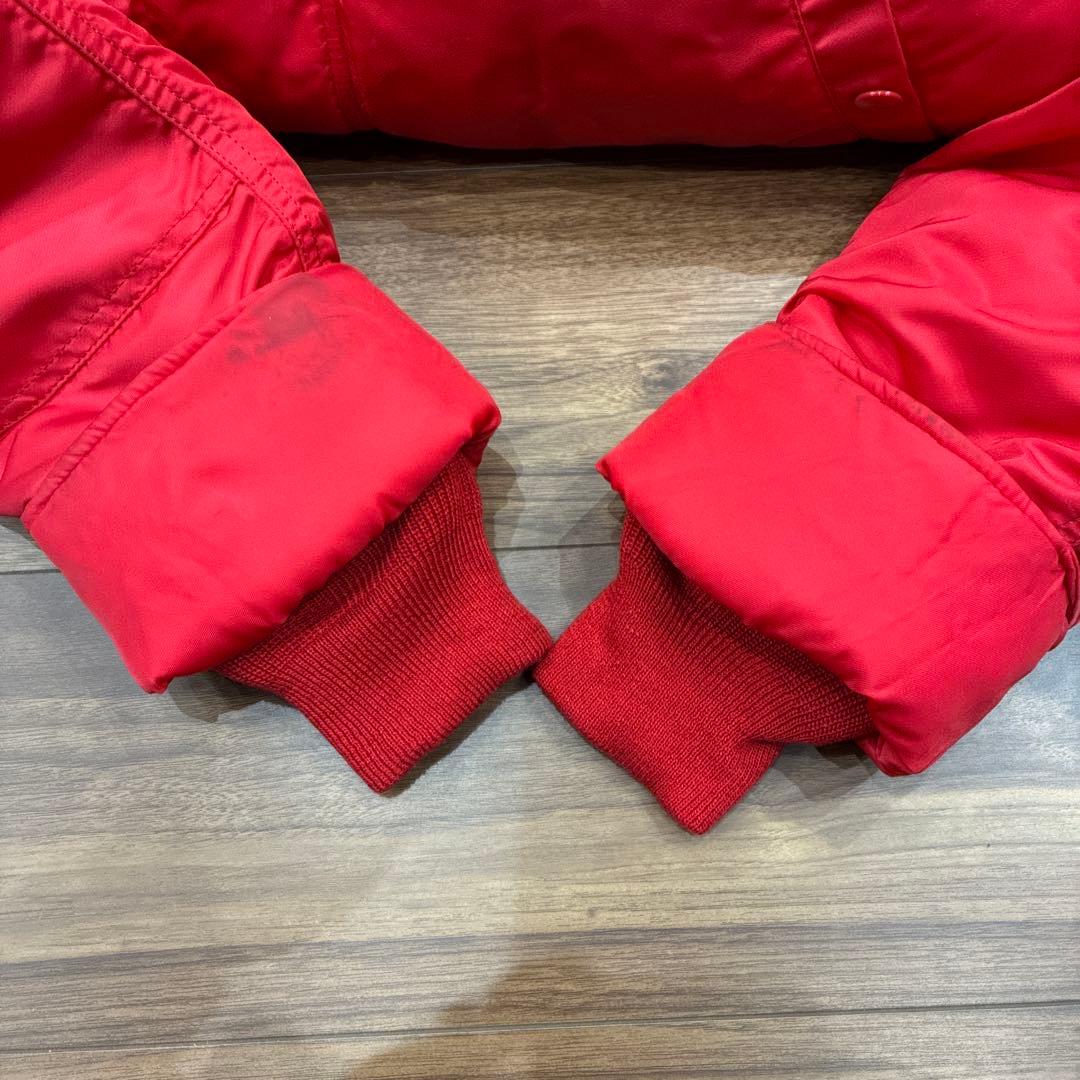 アルファ N-3B レッド Mサイズ レアカラー