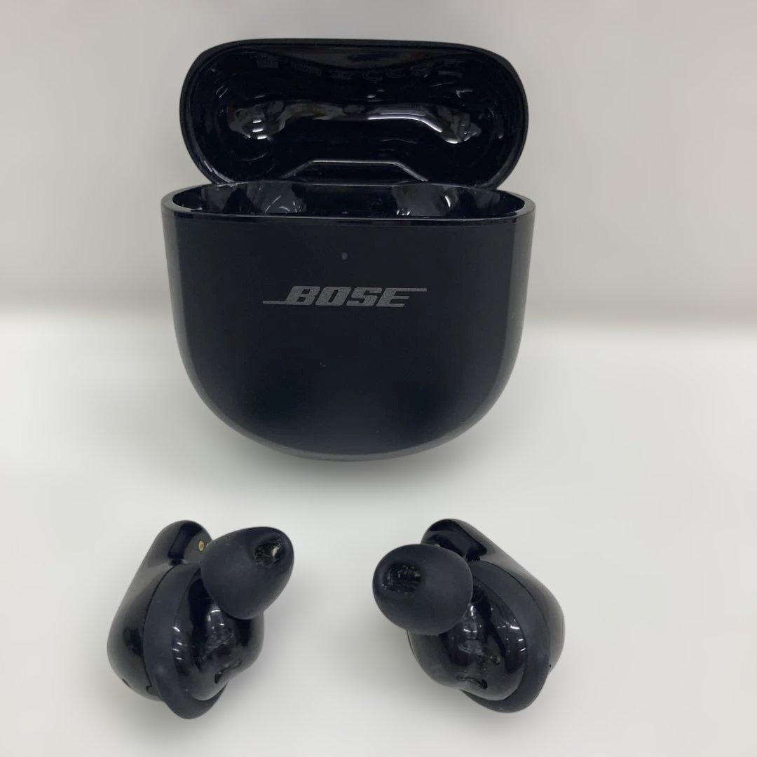 Bose ワイヤレスイヤホン ブラック 充電ケース付き
