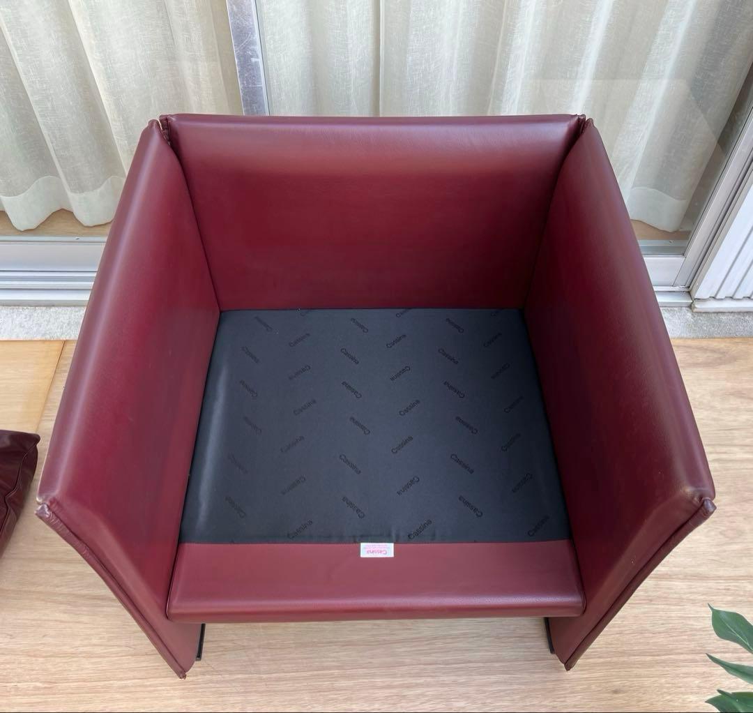 Cassina マリオベリーニ　ティルブリーソファ② 本革　68.2万　モダン