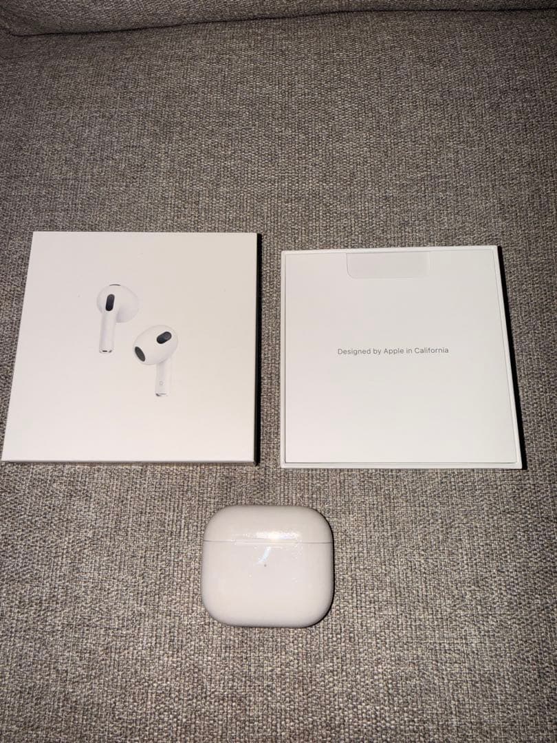 AirPods3 本体 ホワイト 箱あり 動作確認済