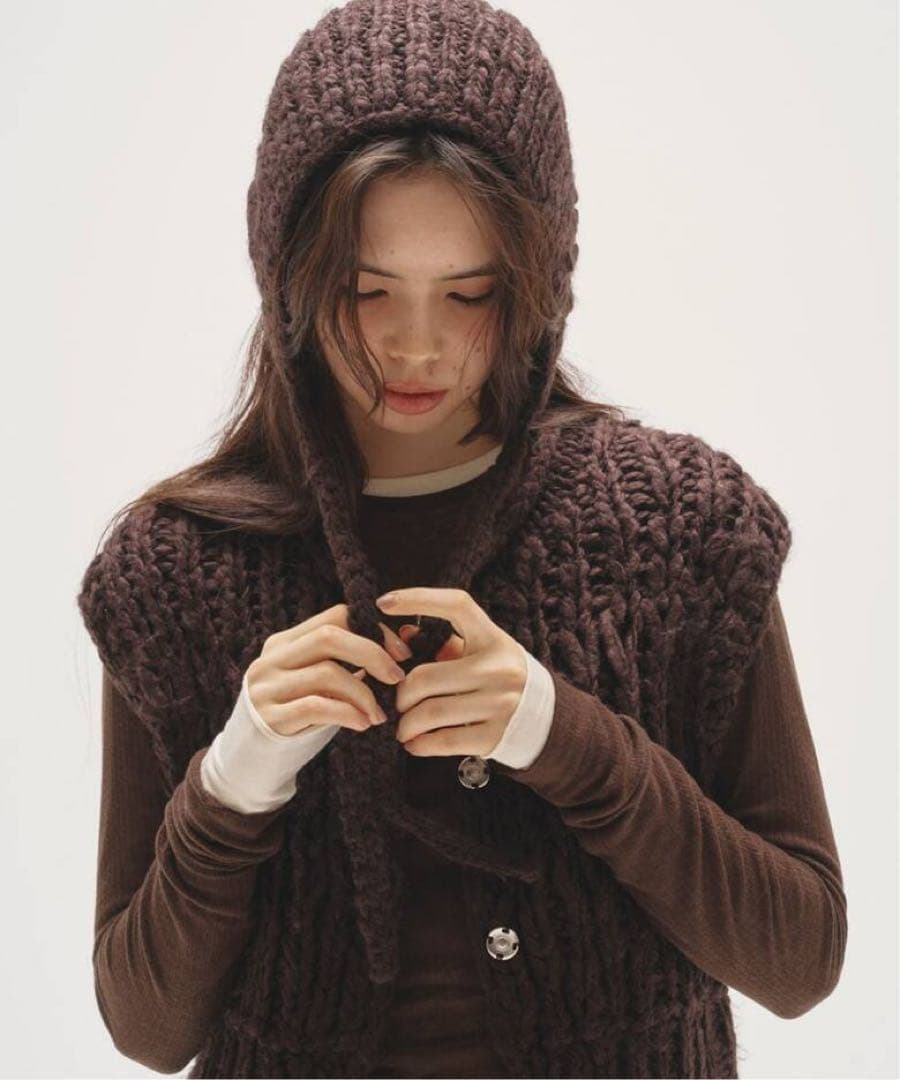 完売品 TODAYFUL Mix Knit Scarf ミックスニットスカーフ