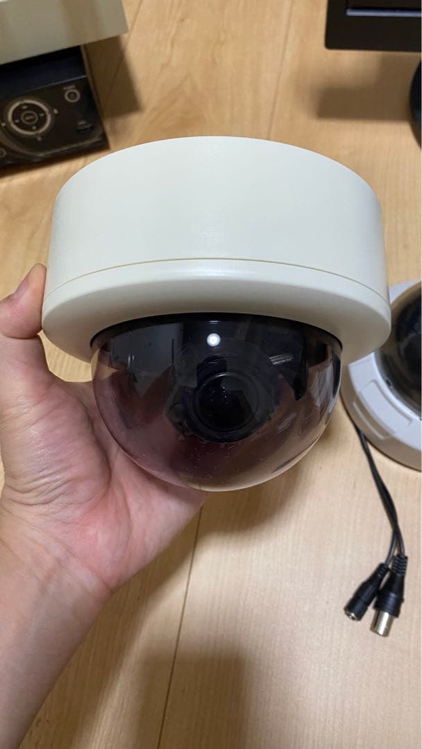 防犯カメラセット 監視カメラ4台 （ジャンク品扱い）＋2台