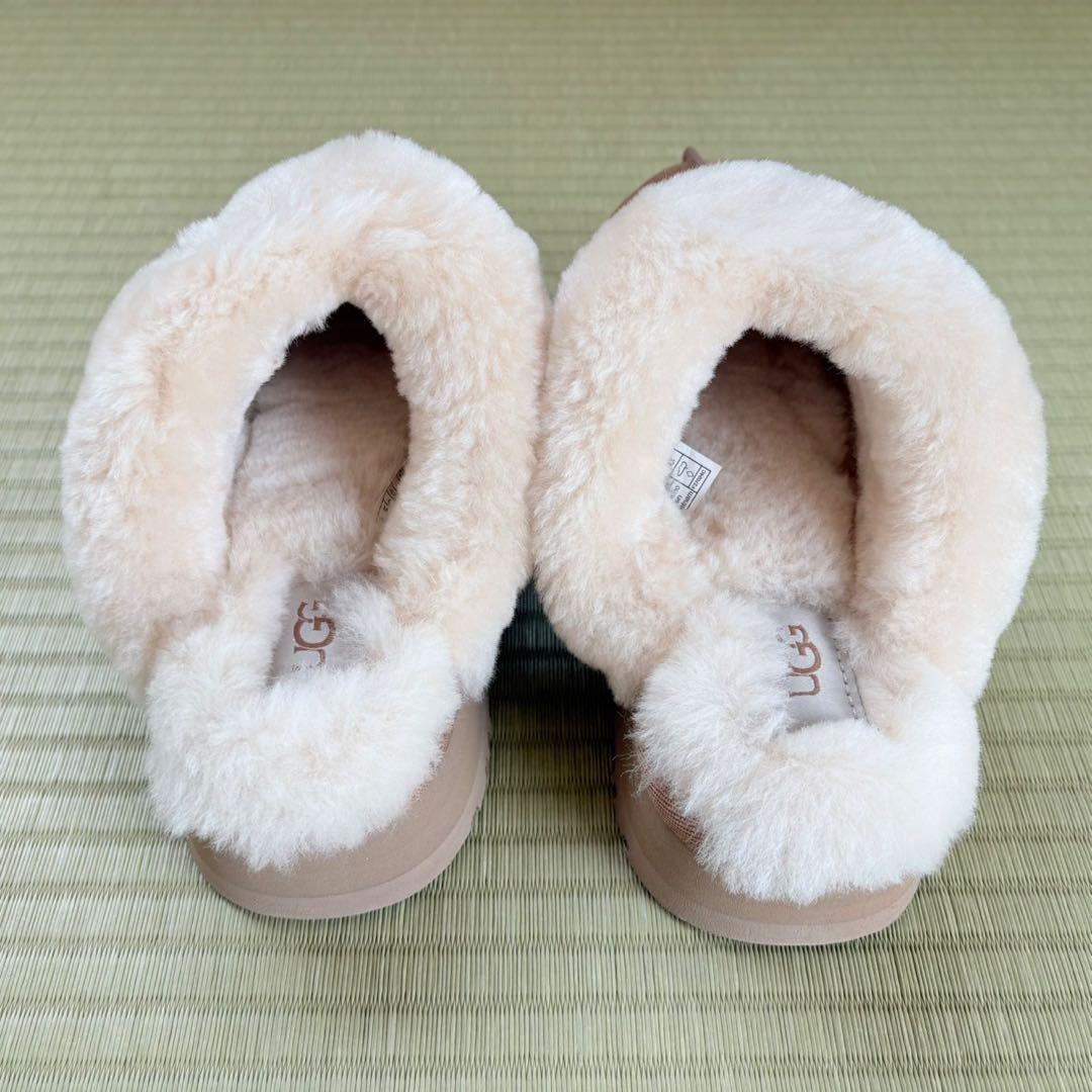 【新品】UGG アグ ディスケット チェスナット 23cm