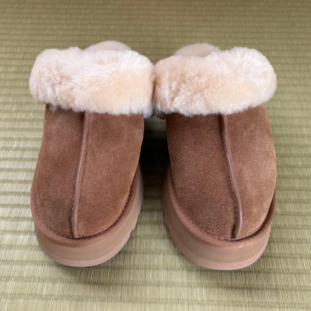 【新品】UGG アグ ディスケット チェスナット 23cm