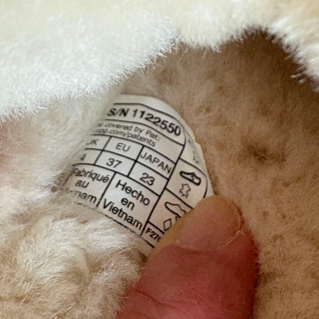 【新品】UGG アグ ディスケット チェスナット 23cm