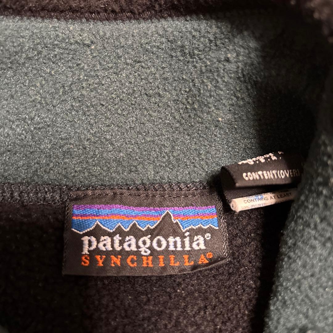 パタゴニアベストpatagonia Synchilla ブラック サイズ　M