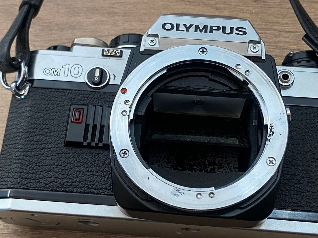 オリンパス OM10 一眼レフ フィルムカメラ レンズ2個 OLYMPUS