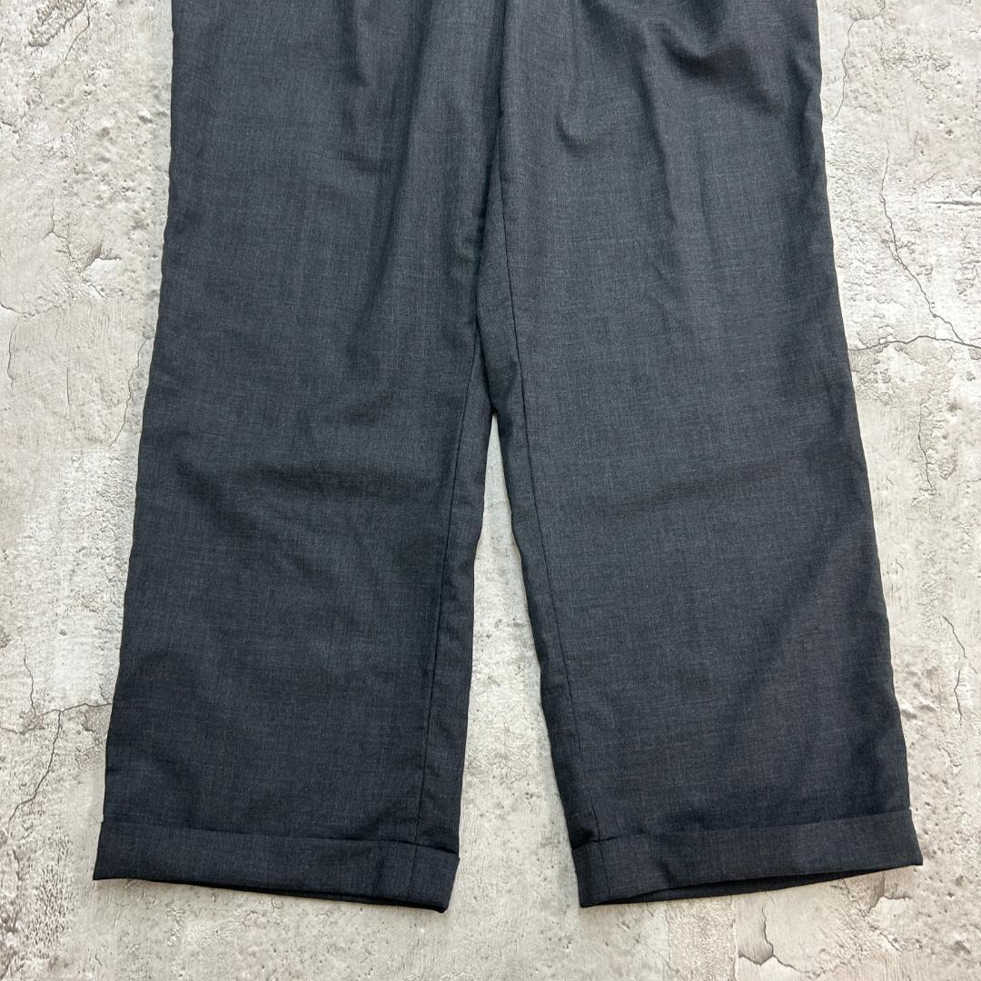 s*n様 USA製　Marvin Brown　スラックス　ツータック　W35　グ