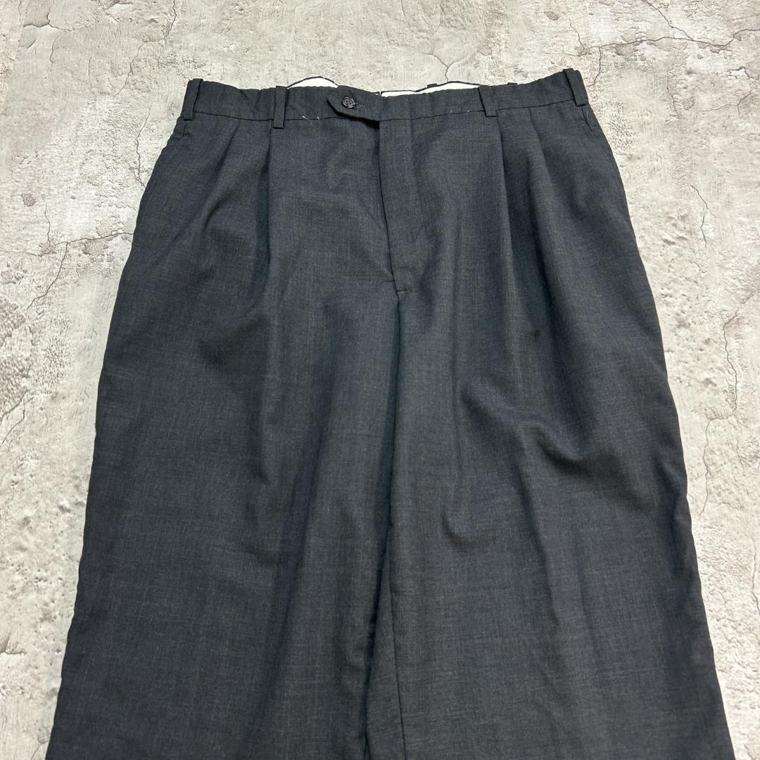 s*n様 USA製　Marvin Brown　スラックス　ツータック　W35　グ