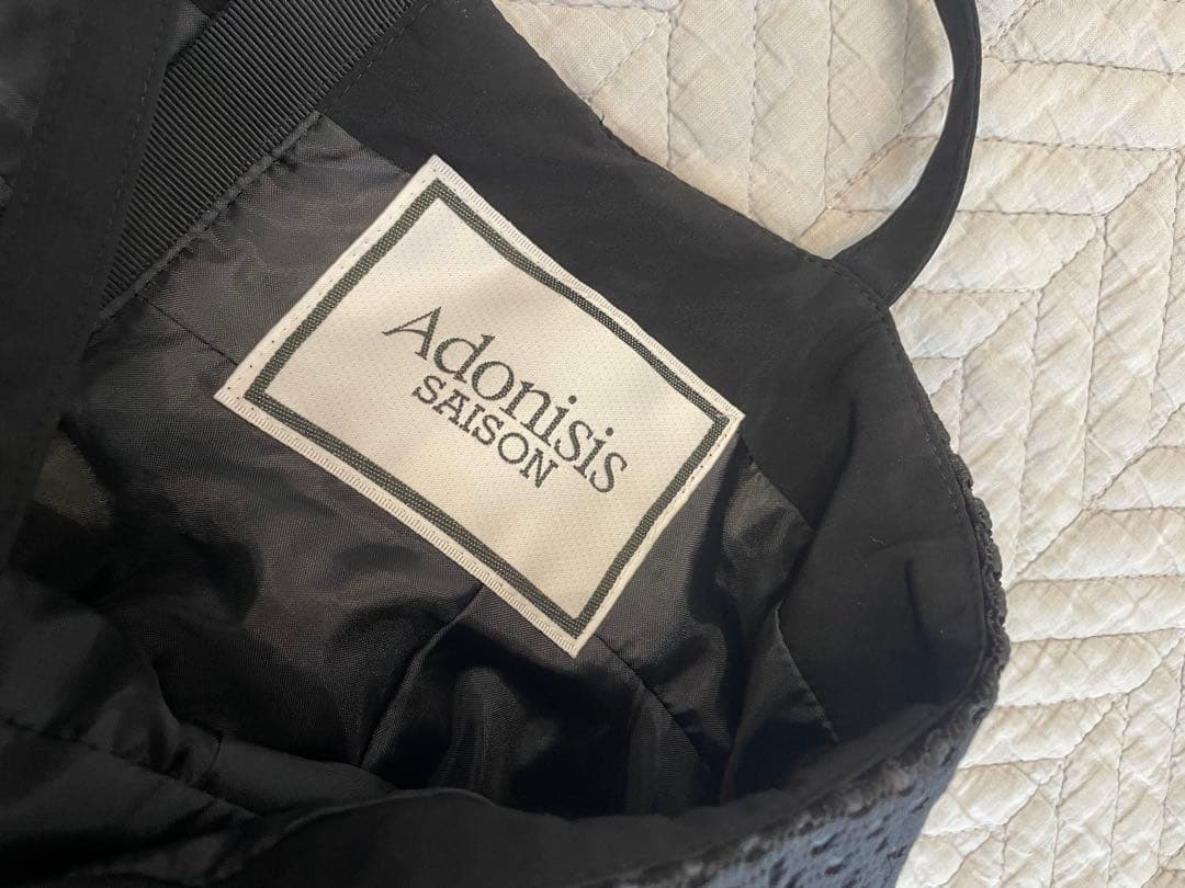 R&O♡ 美品♡ 2023 アドニシス　メッシュボリュームストラップワンピ