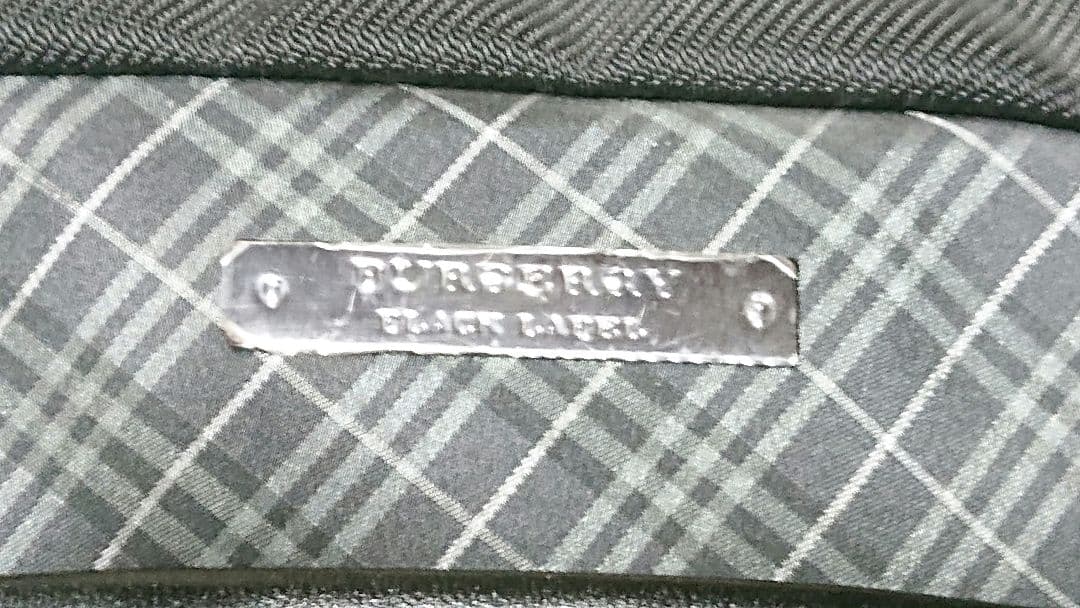 ボブ　ビジネスバッグ ノバチェック 黒