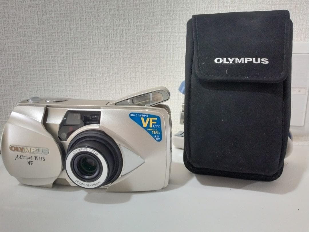 【完動・美品】OLYMPUS μ-Ⅱ 115 VF フィルムカメラ