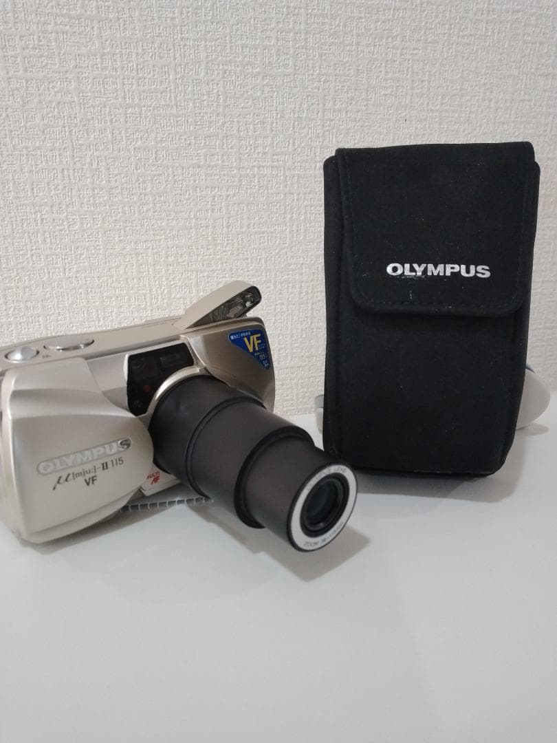 【完動・美品】OLYMPUS μ-Ⅱ 115 VF フィルムカメラ