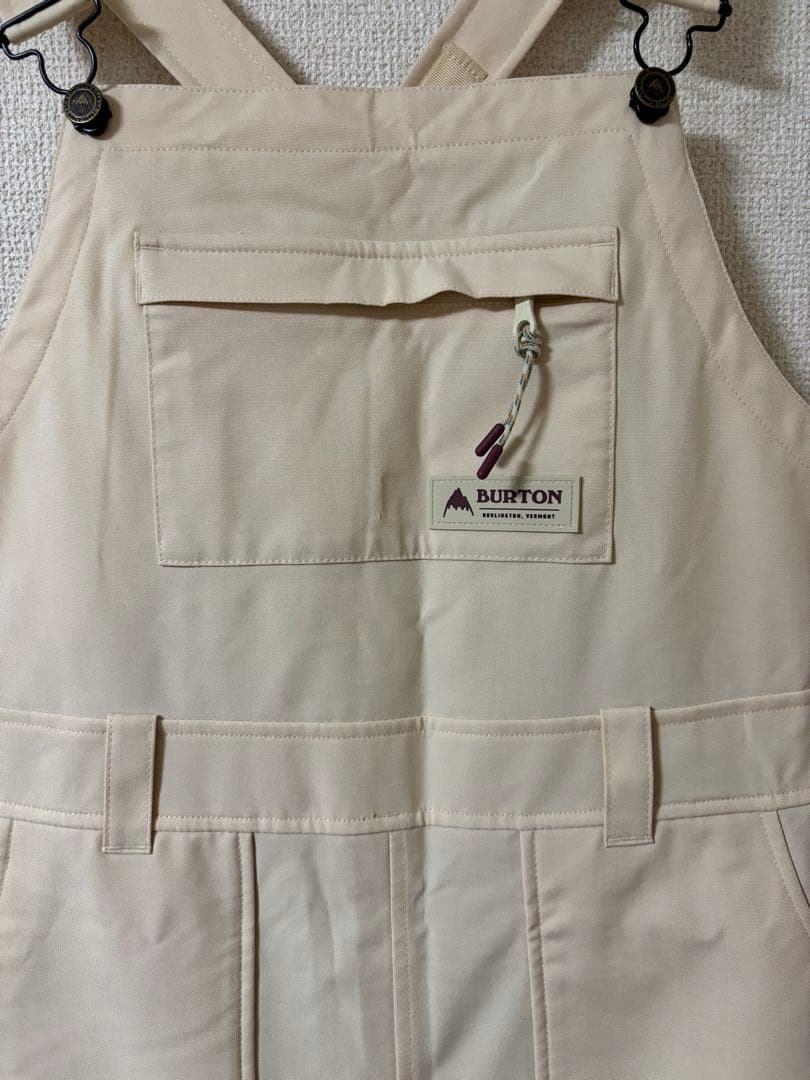 ［新品］BURTONスノーウェア　ビブパンツ　Mサイズ