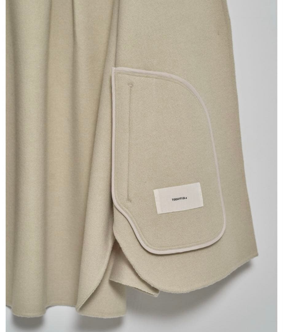 【新品タグ付】TODAYFUL ウールシャツジャケット 38
