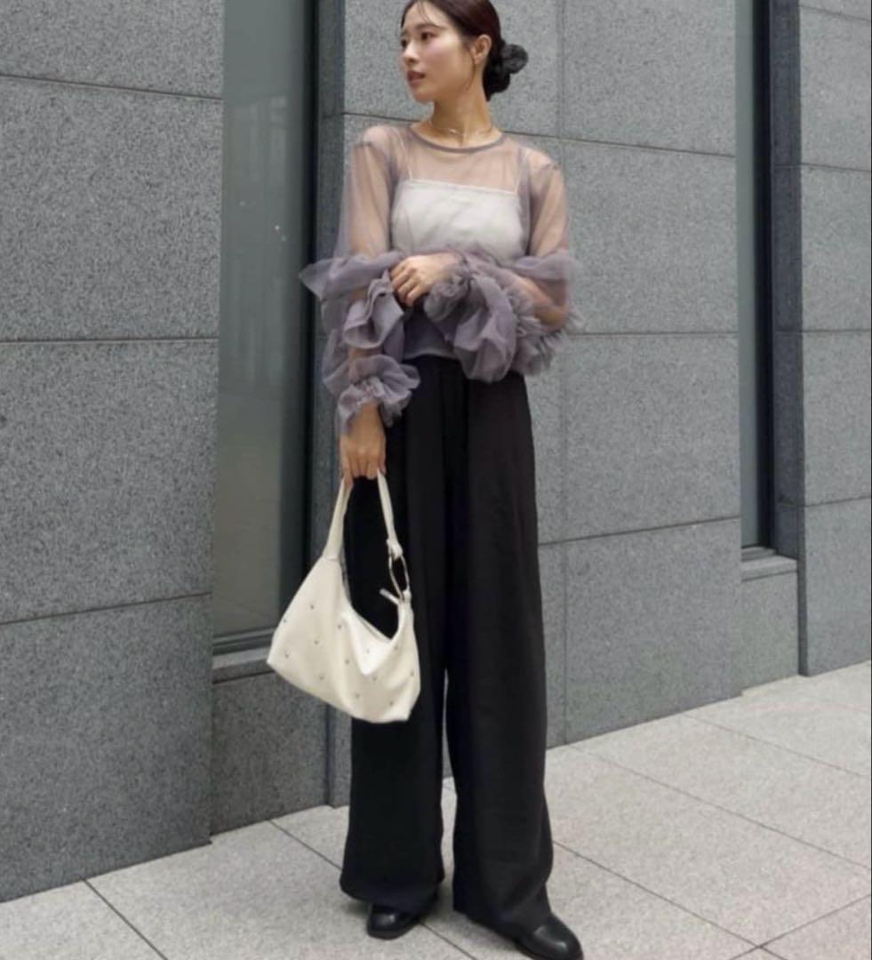 【美品】mystic ティアードフリルドレスSET