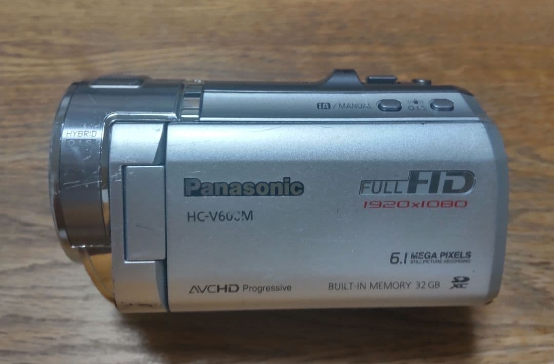 【中古品】Panasonic ビデオカメラ HC-V600M