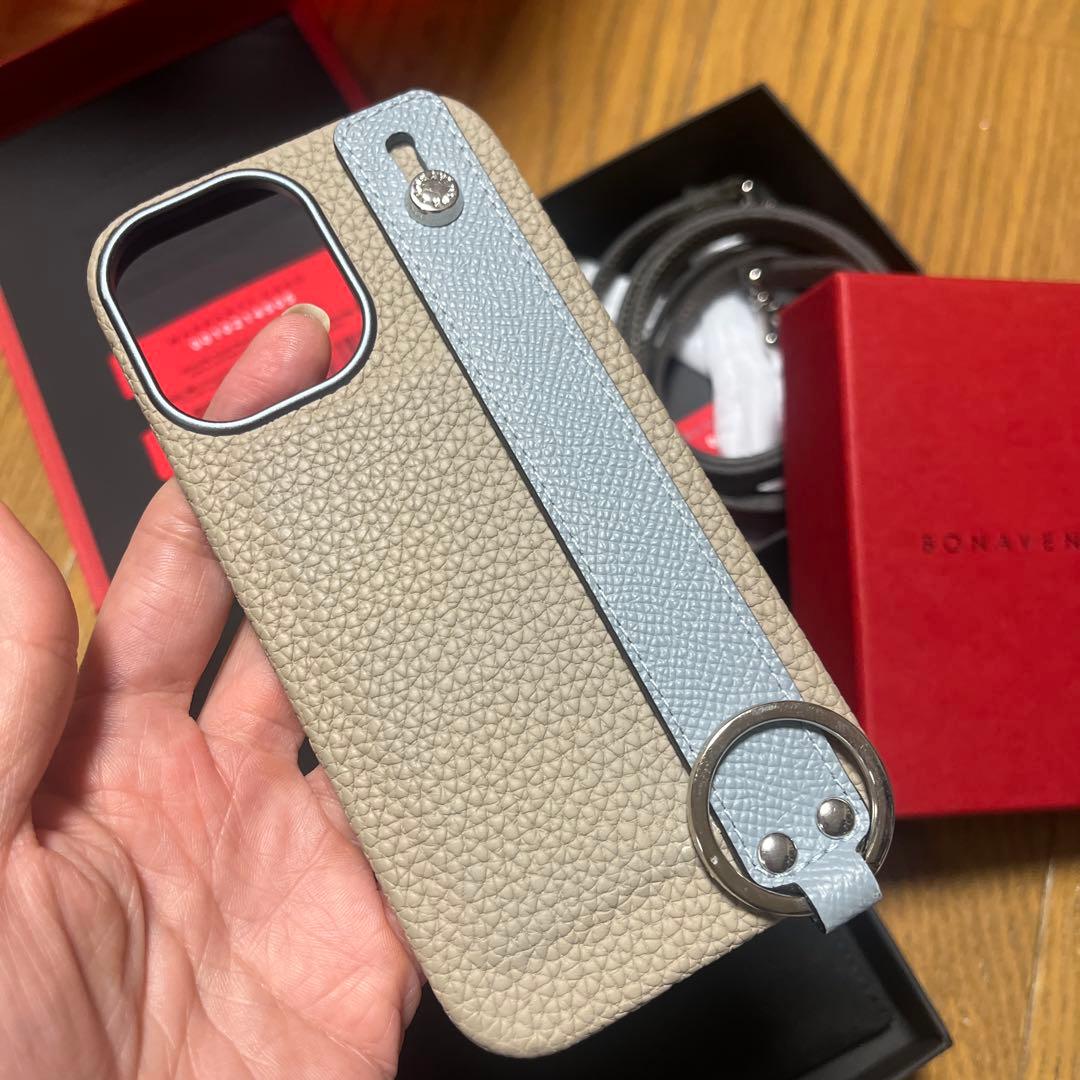 BONAVENTURA iPhone16用ケース&ストラップほぼ新品