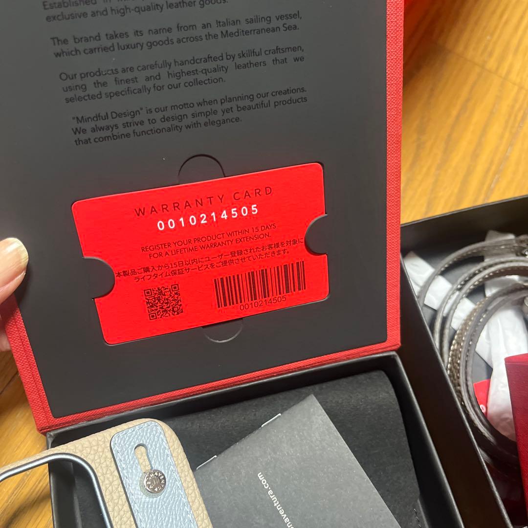 BONAVENTURA iPhone16用ケース&ストラップほぼ新品