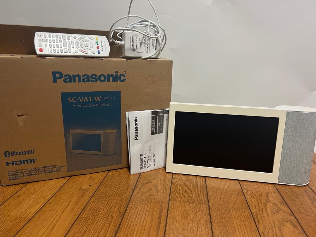 Panasonic ワイヤレススピーカーシステム　モニター付き