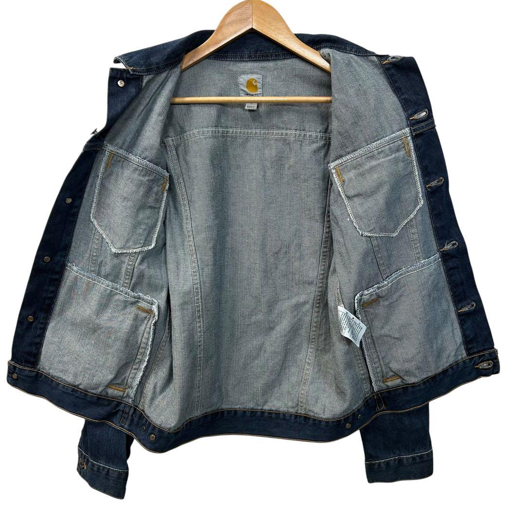 Carhartt カーハート デニム トラッカー ジャケット S 並行輸入 古着