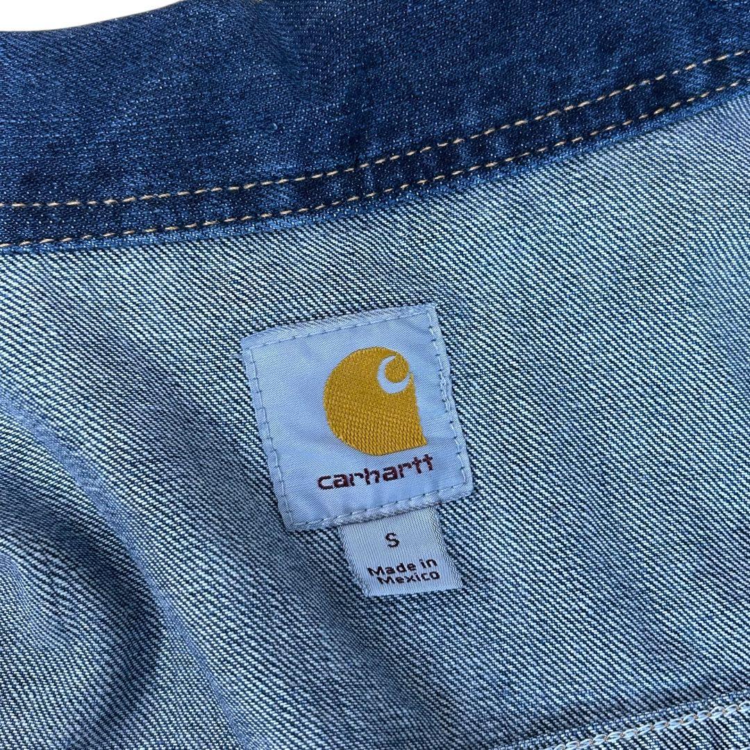 Carhartt カーハート デニム トラッカー ジャケット S 並行輸入 古着