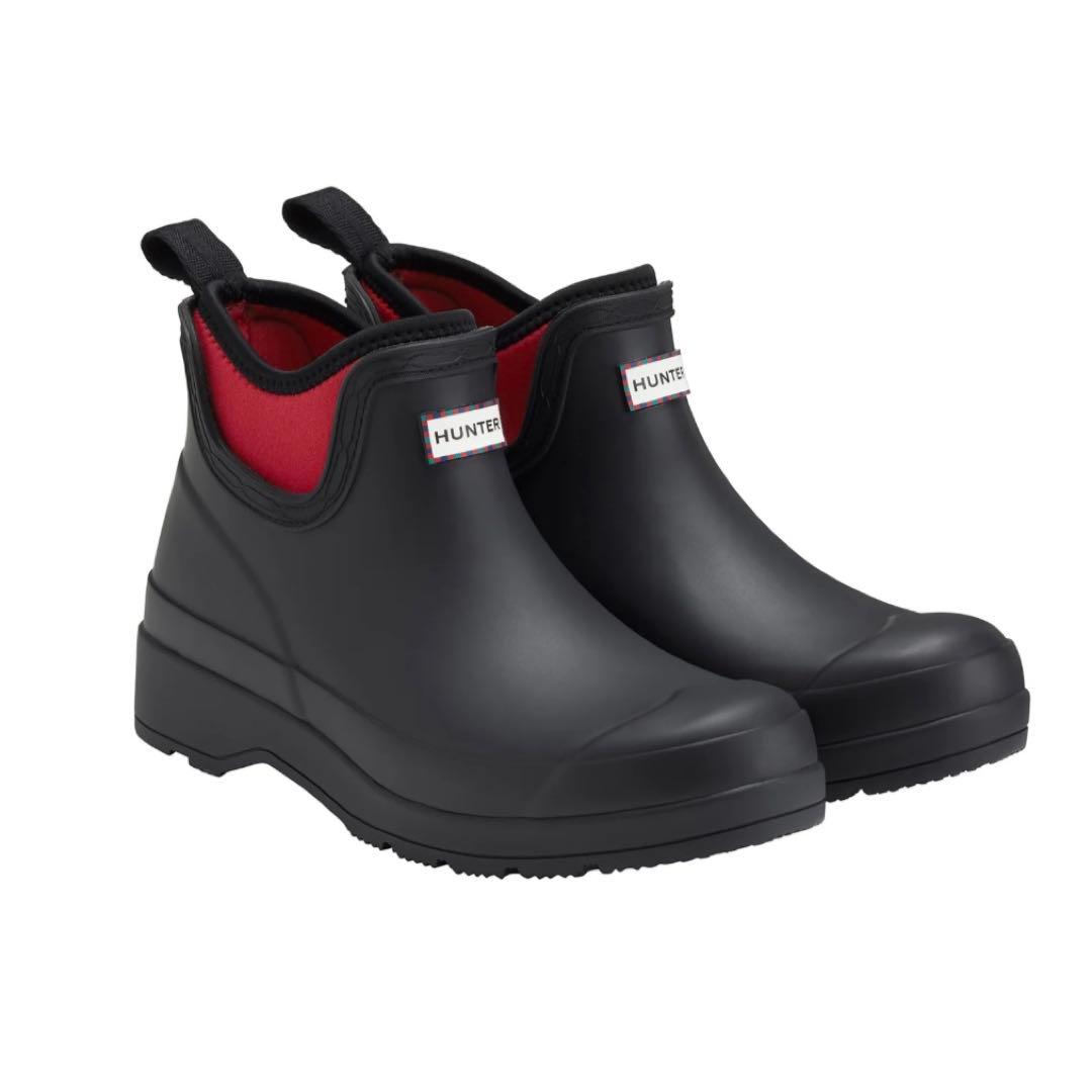 翡*翠様 familiar HUNTER レインブーツ ブラック 004 23c