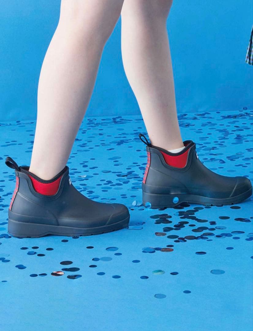 翡*翠様 familiar HUNTER レインブーツ ブラック 004 23c