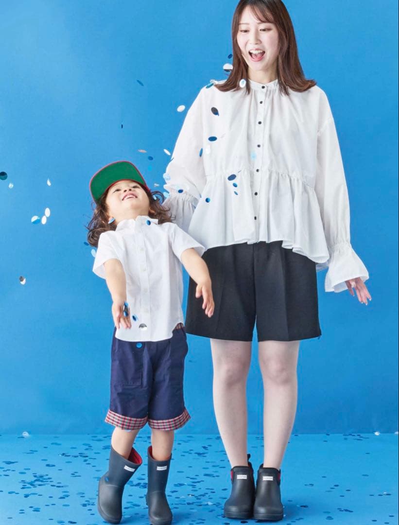 翡*翠様 familiar HUNTER レインブーツ ブラック 004 23c