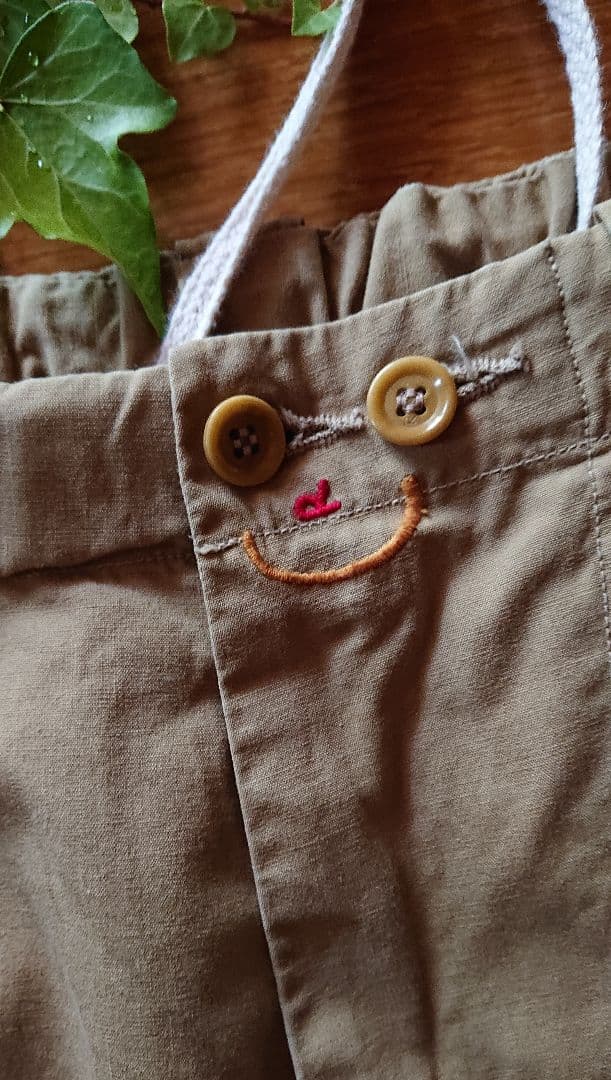 45R☆ジンバウェザーのポッポパンツ/ベージュ♪