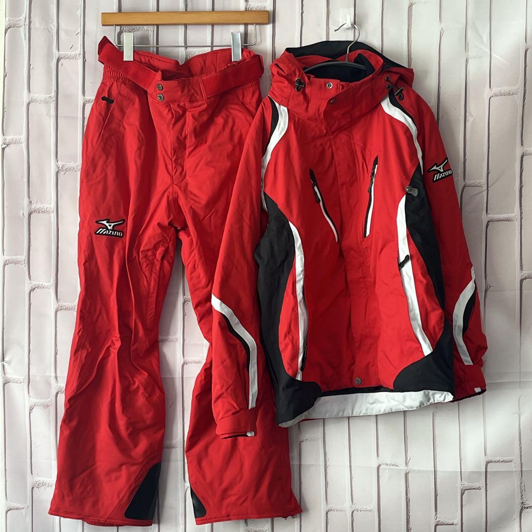 ミズノ デモチームジャケット ムーブパンツ スキーウェア 上下セット サイズ M