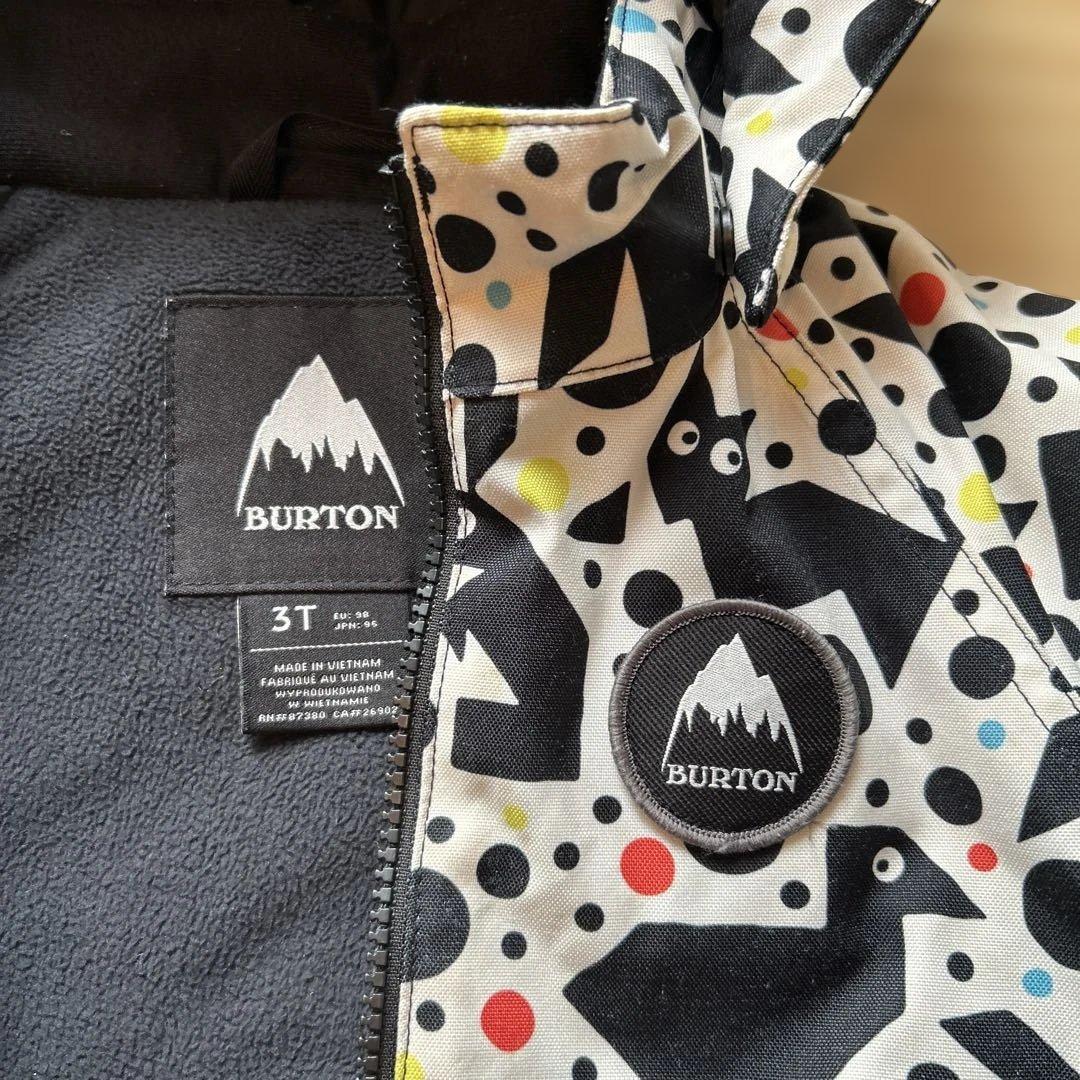 【Burton】美品！キッズ スキーウェア スノーボード 3T 100 上下