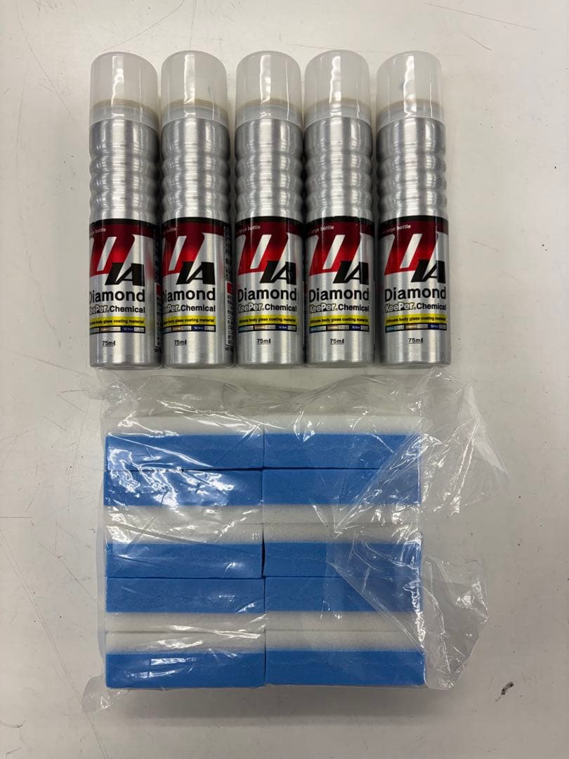ダイヤモンドキーパーケミカル 5本 マイクロスポンジ10個セット