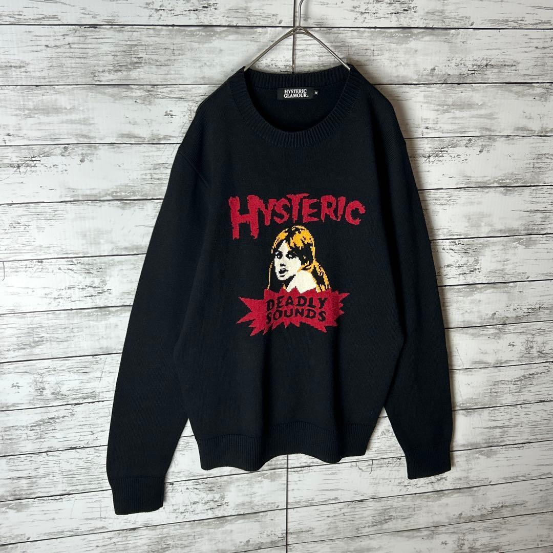 3528M【美品・通年仕様可】ヒステリックグラマー☆ヒスガール コットンニット