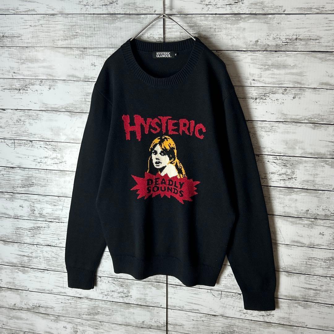 3528M【美品・通年仕様可】ヒステリックグラマー☆ヒスガール コットンニット