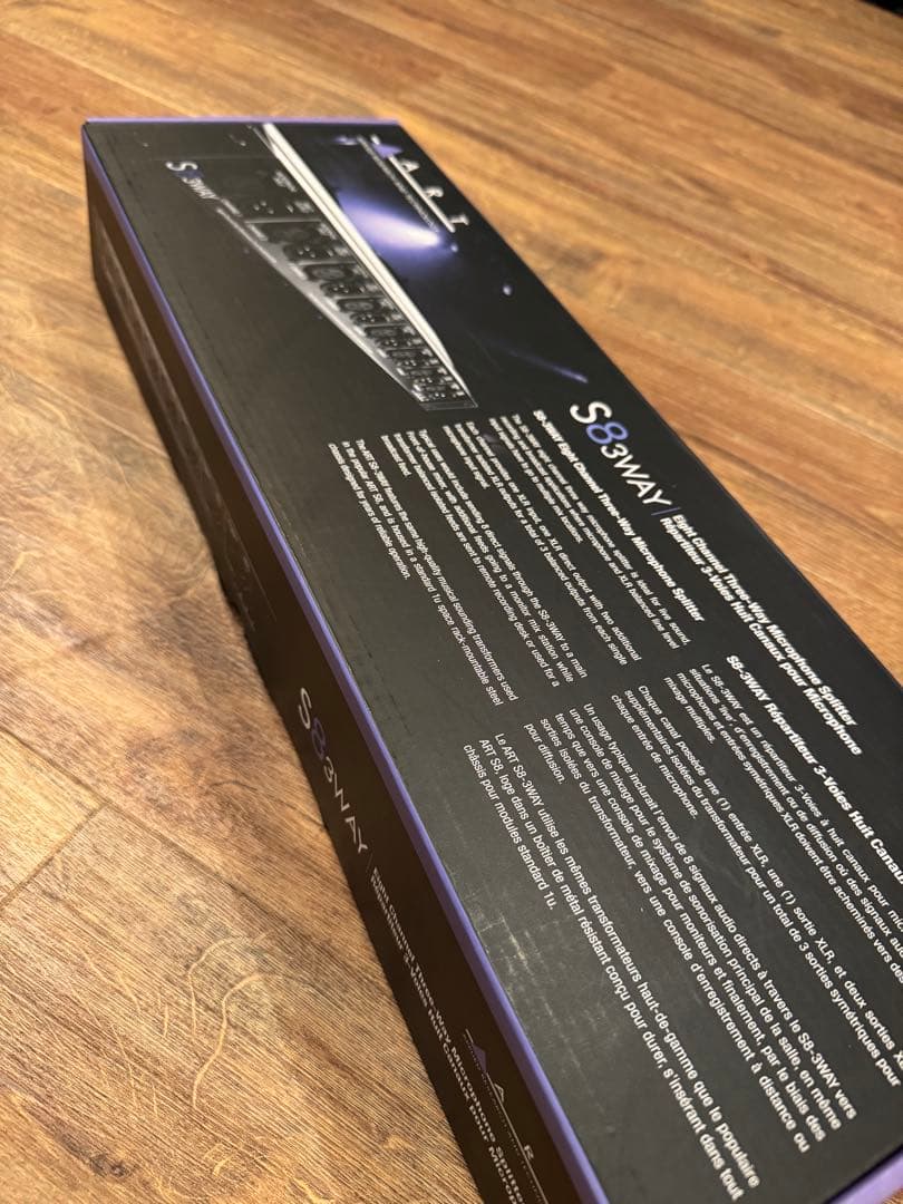 【値下げ】ART S8 3WAY マイクスプリッター　高音質・3系統アウト