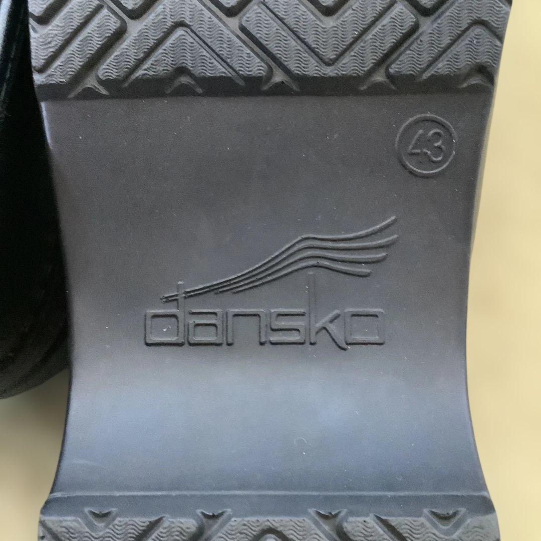 美品　ダンスコ　プロフェッショナル　黒　43