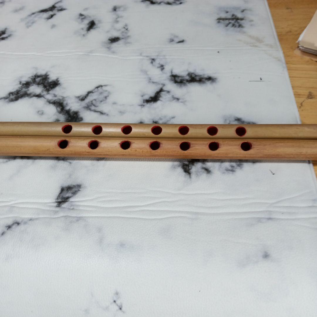 篠笛　古典　五本調子　48.63 二本セット