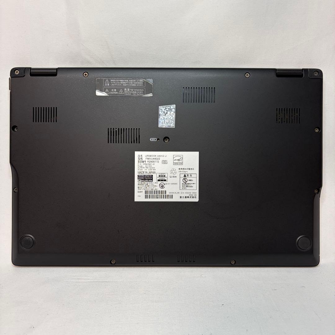 美品 LIFEBOOK U9312 12世代 i5 8GB 256GB オフィス