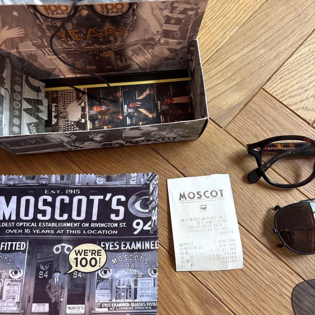 MOSCOT レムトッシュ　LEMTOSH 鼈甲　49 クリップトッシュ