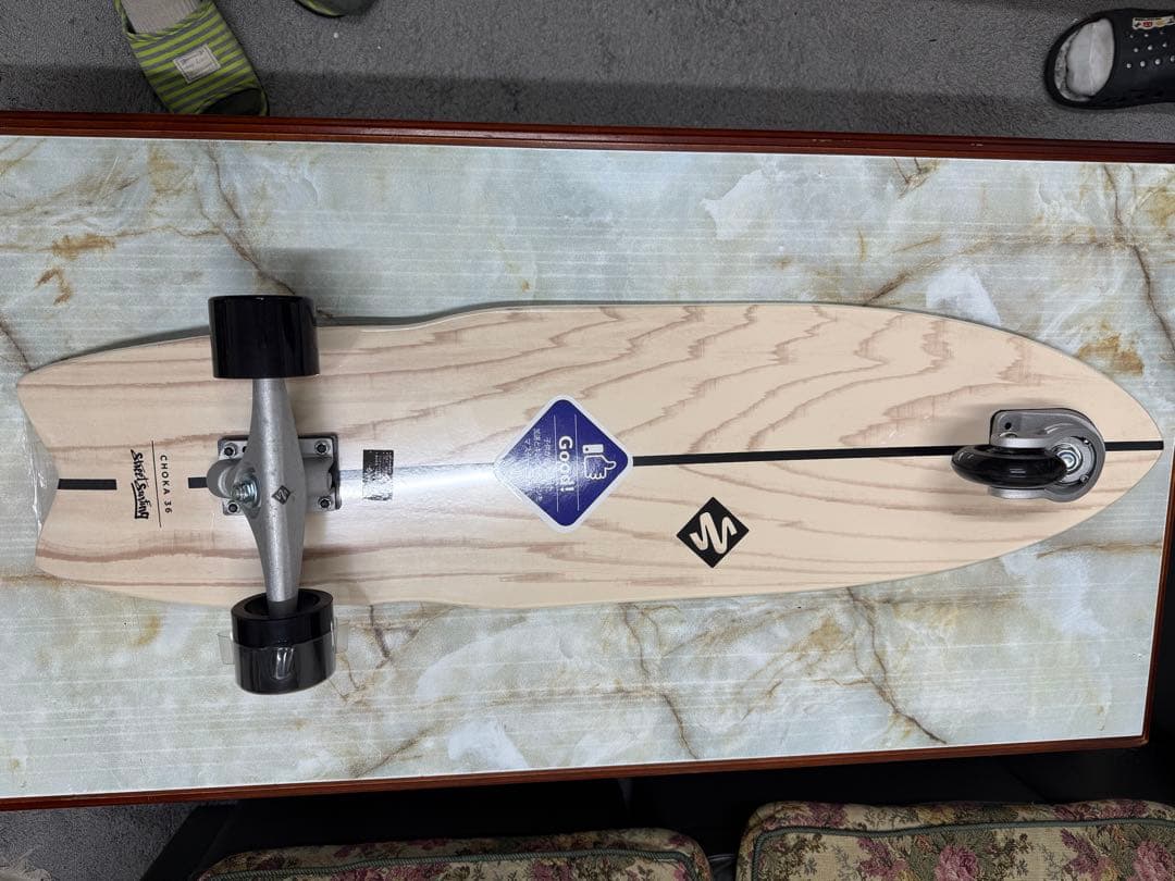 木製ショートボード STREET SURFING